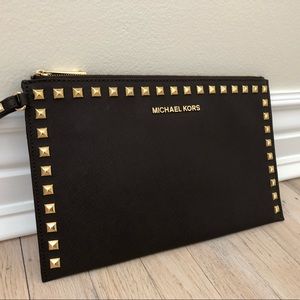 Michael Kors Studded Wristlet